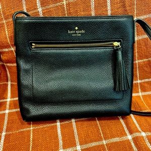 Black Leather Kate Spade Crossbody